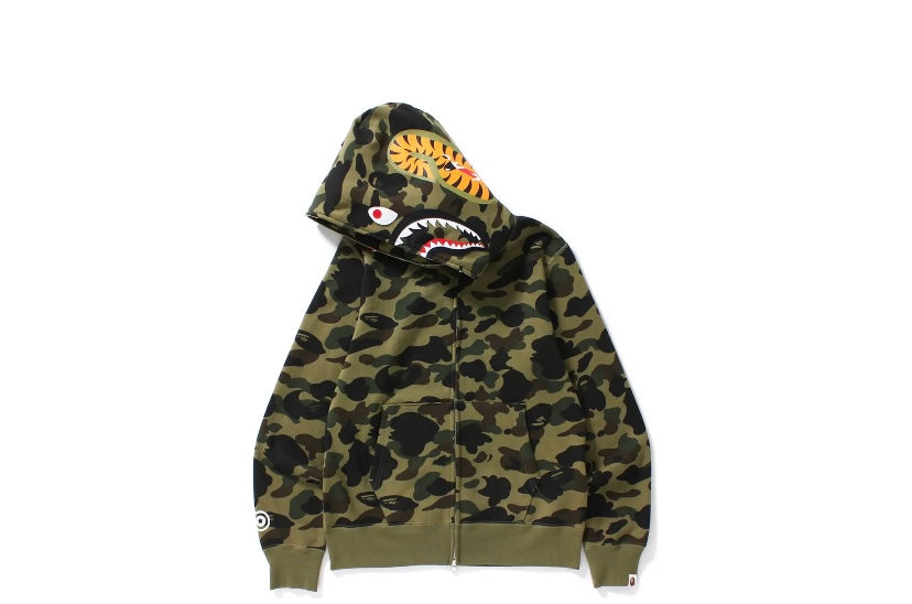 BAPE Color Camo Shark Full Zip Hoodie