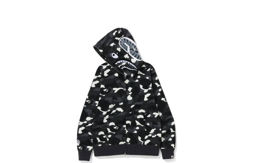 BAPE City Camo Shark WGM Full Zip Hoodie