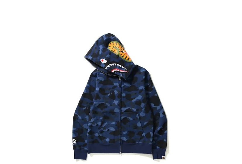 BAPE Color Camo Shark Full Zip Hoodie