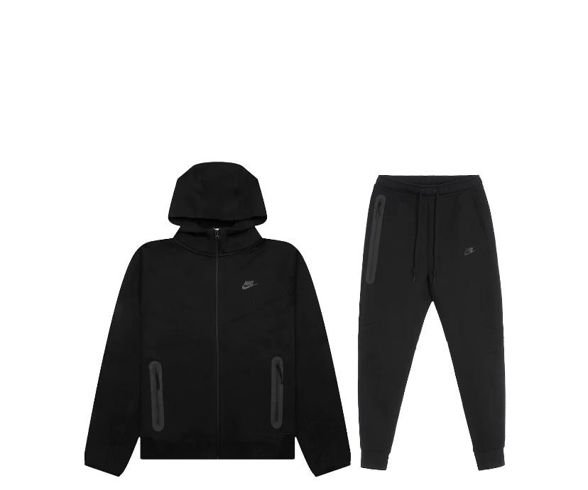 Nike Sportswear Tech Fleece Full Zip Hoodie & Joggers Set