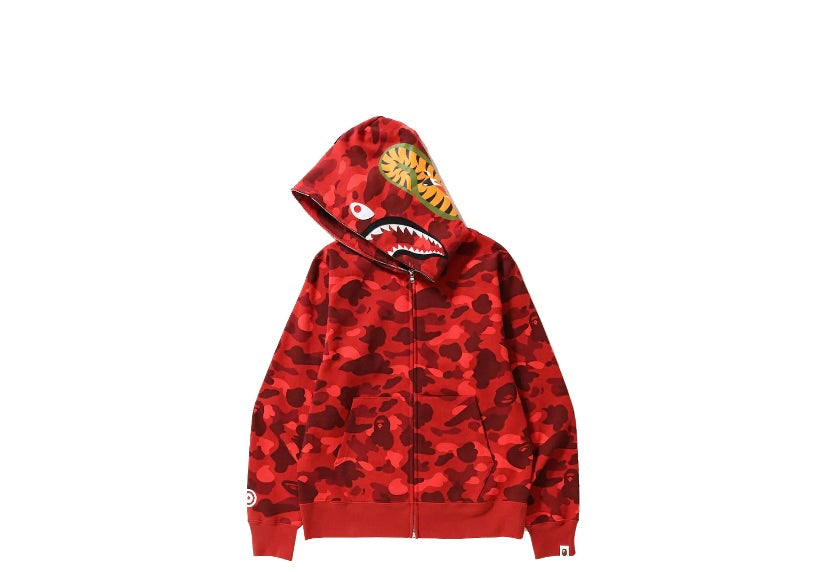 BAPE Color Camo Shark Full Zip Hoodie