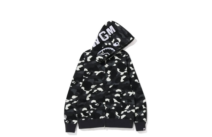 BAPE City Camo Shark WGM Full Zip Hoodie